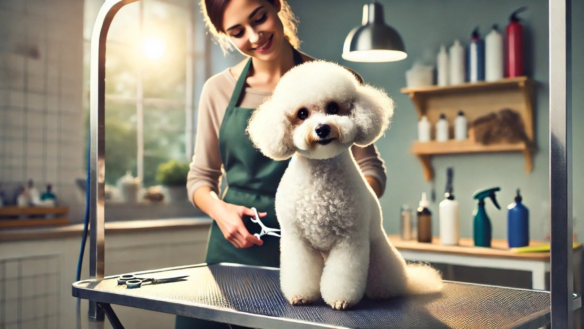 Professional poodle grooming at Robin's Groomingdales Dunwoody GA &mdash; toy poodle miniature poodle grooming