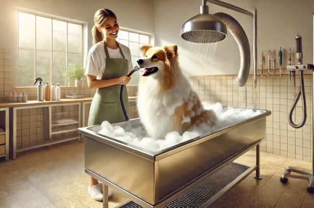Why Your Dog Deserves a Professional Bath (Not Just a Garden Hose)