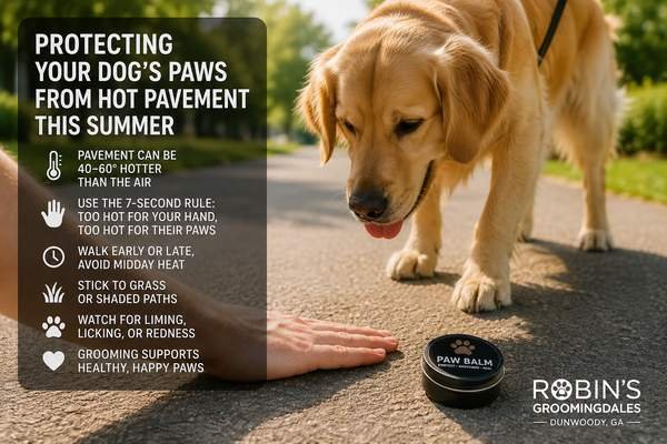 Hot Pavement, Hot Paws: Protecting Your Dog’s Paws During Georgia Summer Walks