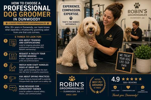 How to Choose a Dog Groomer in Dunwoody: What Every Pet Owner Should Know